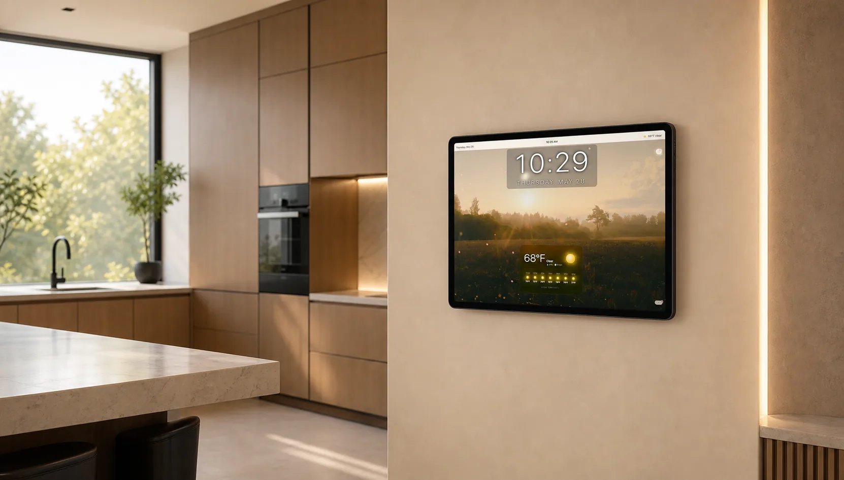 FamGlow wall display